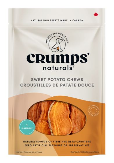 Crumps’ Naturals - Sweet Potato Chews Dog Treat 160g