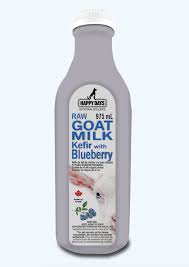 Happy Days - Raw Goat Milk kefir with Blueberry 975ml
