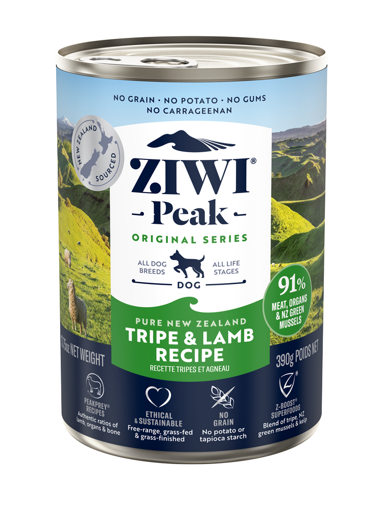 Ziwi - Tripe & Lamb Recipe Dog Canned Food (390g) image 0