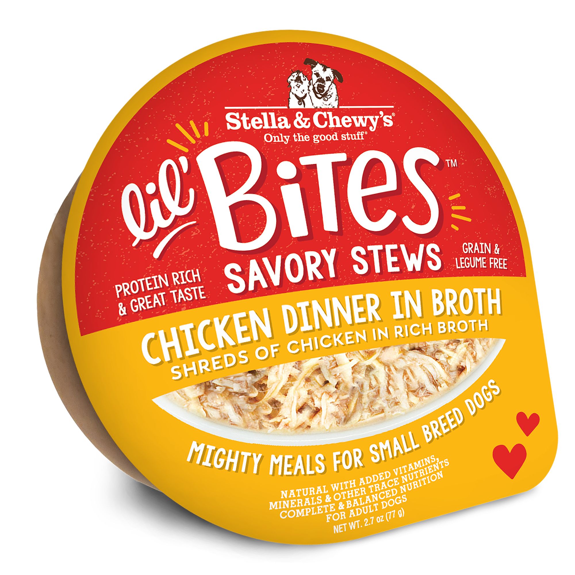 Stella & Chewy's Lil Bites Savory Stews Small Breed Adult Wet Dog Food