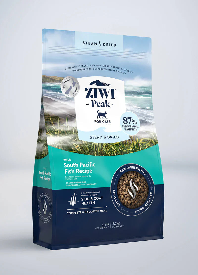 ZIWI - Steam & Dried Wild South Pacific Fish Recipe Cat Food 2.2KG image 0
