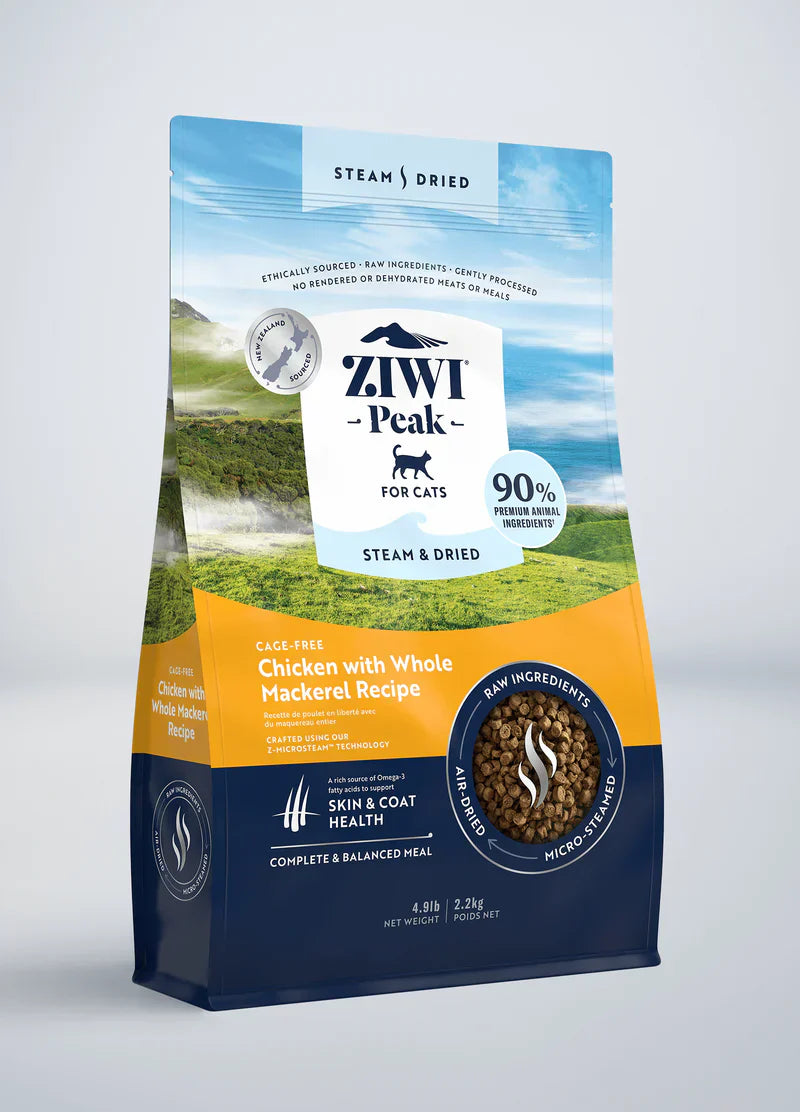 ZIWI - Steam & Dried Chicken with Whole Mackerel Recipe Cat Food 2.2KG image 0