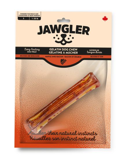 Jawgler - Bacon/Maple Gelatin Dog Chew Small