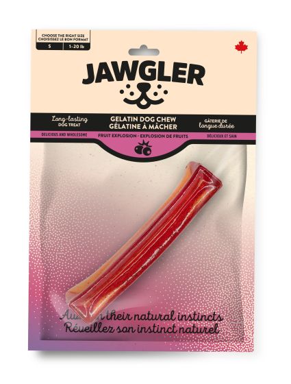 Jawgler - Fruit Explosion Gelatin Dog Chew Small