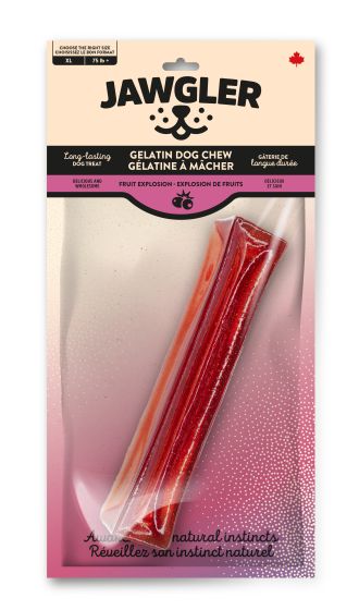 Jawgler - Fruit Explosion Gelatin Dog Chew X-Large