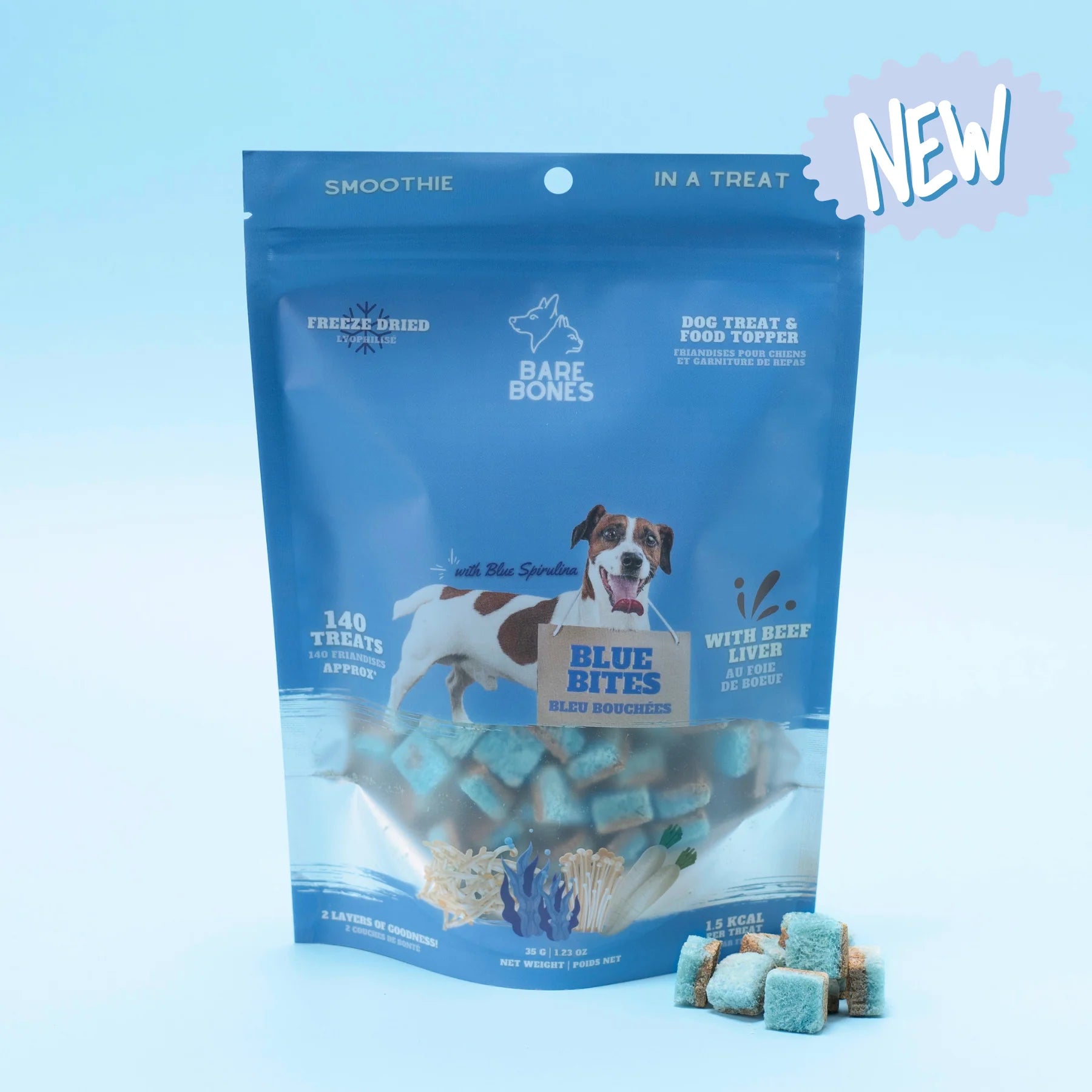 Bare Bones Blue Bites