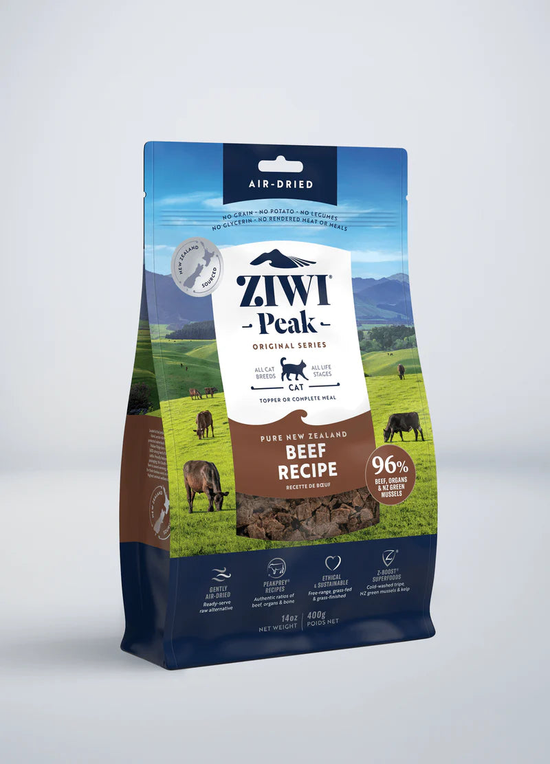 Ziwi - Air-Dried Beef Recipe Cat Food 400g
