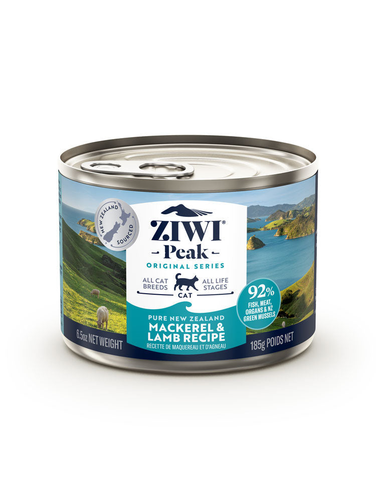 Ziwi - Mackerel & Lamb Recipe Cat Canned Food (185g) image 0