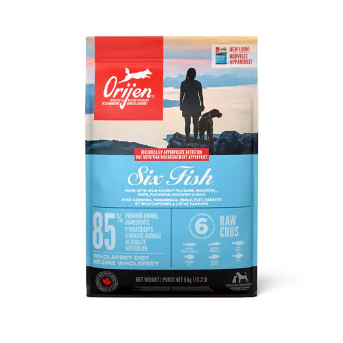 Orijen - Six fish Dog Food 6kg