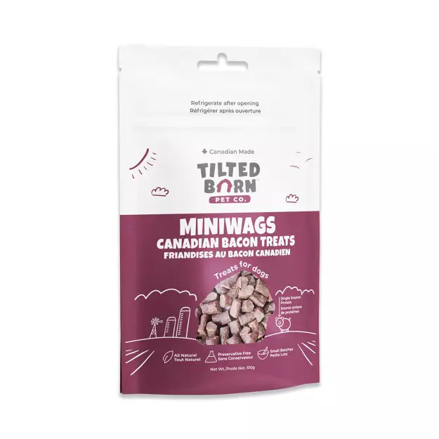 Tilted Barn Pet Co. - Miniwags Bison Dog Treats 100g