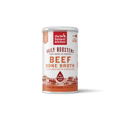 The Honest Kitchen - Daily Boosters: Instant Beef Bone Broth with Turmeric for Dogs 3.6oz