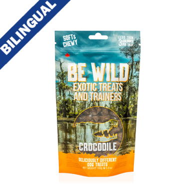 This & That® Be Wild™ Exotic Treats and Trainers Crocodile Soft & Chewy Dog Treat 150g