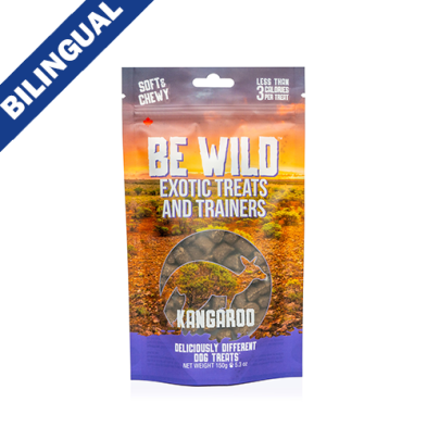 This & That® Be Wild™ Exotic Treats and Trainers Kangaroo Soft & Chewy Dog Treat 150g