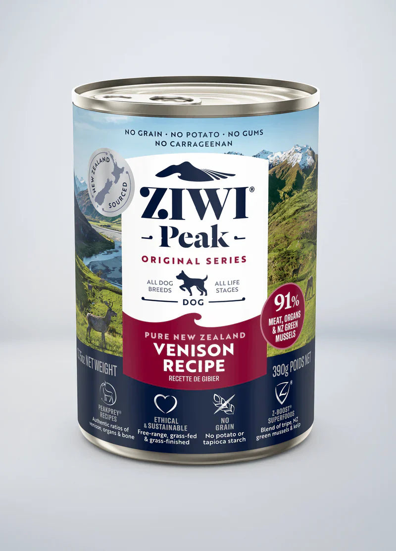 Ziwi - Venison Recipe Dog Canned Food (390g) image 0