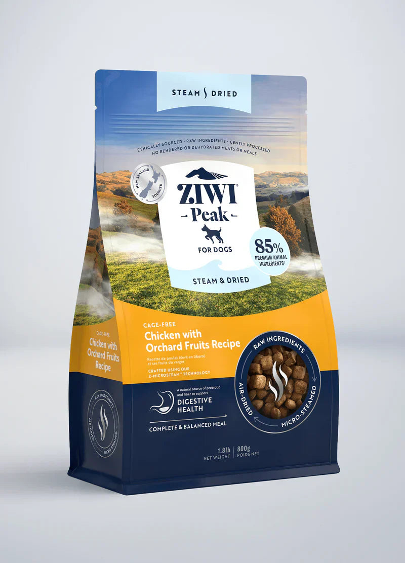 Ziwi - Steam & Dried Chicken with Orchard Fruits Recipe Dog Food 3.2KG image 0