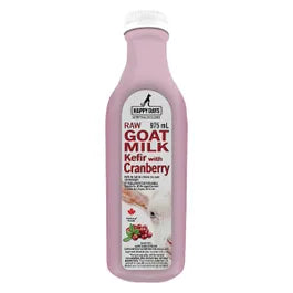 Happy Days - Raw Goat Milk Kefir with Cranberry 975ml