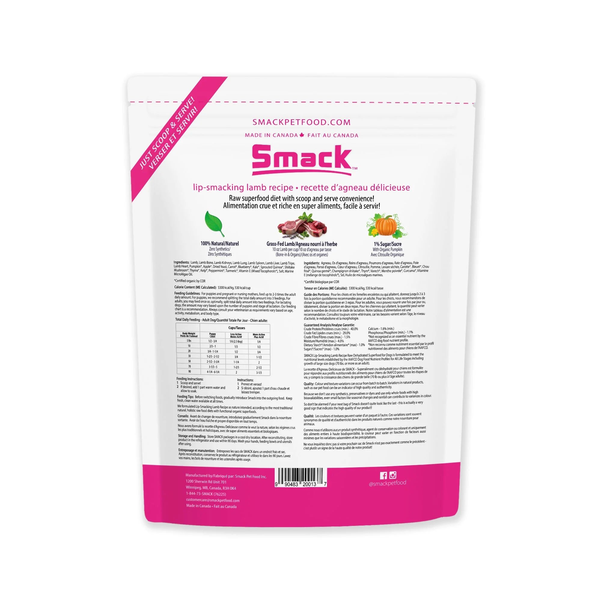 Smack - Lip Smacking Lamb 250g