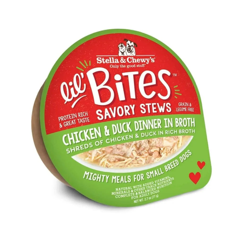 Stella & Chewy's Lil Bites Savory Stews Small Breed Adult Wet Dog Food